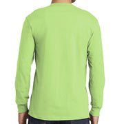 Men's Port & Company Tall Long Sleeve Pocket T-Shirt