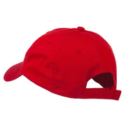 Fisherman Embroidered Pet Spun Washed Cap