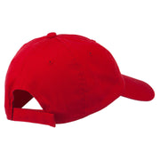 Fisherman Embroidered Pet Spun Washed Cap