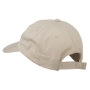 Fisherman Embroidered Pet Spun Washed Cap