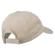 Fisherman Embroidered Pet Spun Washed Cap