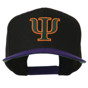 Greek Alphabet PSI Embroidered Classic Two Tone Cap