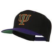 Greek Alphabet PSI Embroidered Classic Two Tone Cap