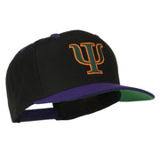 Greek Alphabet PSI Embroidered Classic Two Tone Cap