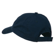 Fisherman Embroidered Pet Spun Washed Cap