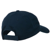 Fisherman Embroidered Pet Spun Washed Cap