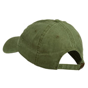 Vietnam Veteran Embroidered Pigment Dyed Brass Buckle Cap