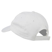 Fisherman Embroidered Pet Spun Washed Cap