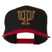 Greek Alphabet PSI Embroidered Classic Two Tone Cap