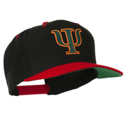 Greek Alphabet PSI Embroidered Classic Two Tone Cap