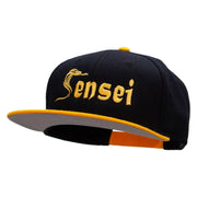 Sensei Snake Embroidered Wool Blend Pro Style Snapback