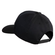 3rd Infantry Division Rock of the Marne Patched Solid Cotton Twill Pro Style Cap - Black OSFM