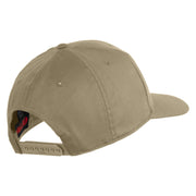 3rd Infantry Division Rock of the Marne Patched Solid Cotton Twill Pro Style Cap - Khaki OSFM