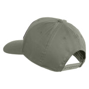 3rd Infantry Division Rock of the Marne Patched Solid Cotton Twill Pro Style Cap - Grey OSFM