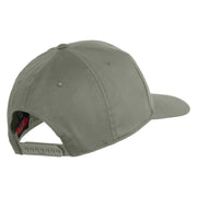 3rd Infantry Division Rock of the Marne Patched Solid Cotton Twill Pro Style Cap - Grey OSFM