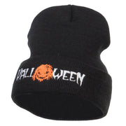 Halloween Monster Embroidered Long Beanie