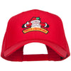 Merry Christmas Santa Embroidered Twill Pro Cap