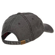 Army Embroidered Washed Cap