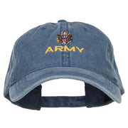 Army Embroidered Washed Cap