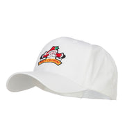 Merry Christmas Santa Embroidered Twill Pro Cap