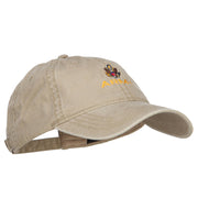 Army Embroidered Washed Cap