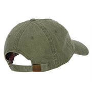 Army Embroidered Washed Cap