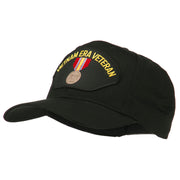 Vietnam ERA Veteran Patched Solid Cotton Twill Cap