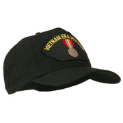 Vietnam ERA Veteran Patched Solid Cotton Twill Cap