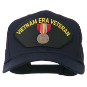 Vietnam ERA Veteran Patched Solid Cotton Twill Cap