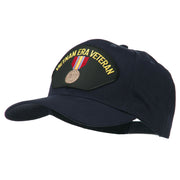 Vietnam ERA Veteran Patched Solid Cotton Twill Cap