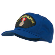 Vietnam ERA Veteran Patched Solid Cotton Twill Cap