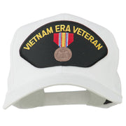 Vietnam ERA Veteran Patched Solid Cotton Twill Cap