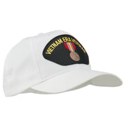 Vietnam ERA Veteran Patched Solid Cotton Twill Cap