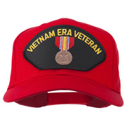 Vietnam ERA Veteran Patched Solid Cotton Twill Cap