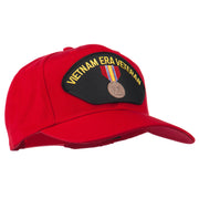 Vietnam ERA Veteran Patched Solid Cotton Twill Cap