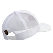 Mad Rider Embroidered Retro Trucker Cap - White OSFM