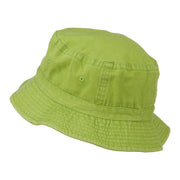 Security Embroidered Pigment Dyed Bucket Hat