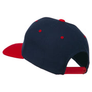 Star Embroidered Snapback Cap