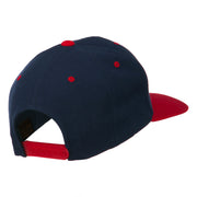 Star Embroidered Snapback Cap