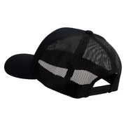 Mad Rider Embroidered Retro Trucker Cap - Black OSFM