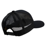 Mad Rider Embroidered Retro Trucker Cap - Black OSFM