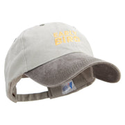 Early Bird Icon Embroidered Pigment Dyed Wash Cap - Beige-Brown OSFM