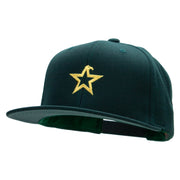 Eagle Star Embroidered Wool Blend Prostyle Snapback