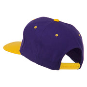 Star Embroidered Snapback Cap