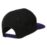 Star Embroidered Snapback Cap