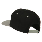 Star Embroidered Snapback Cap