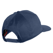 4th Infantry Division Steadfast and Loyal Patched Solid Cotton Twill Pro Style Cap - Navy OSFM