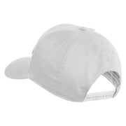 4th Infantry Division Steadfast and Loyal Patched Solid Cotton Twill Pro Style Cap - White OSFM
