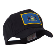 USA Eastern State Embroidered Patch Cap