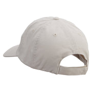 Splash Water Icon Embroidered Low Profile Dyed Cotton Twill Cap - Putty OSFM